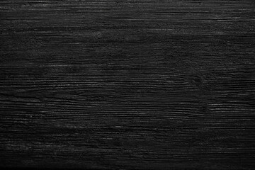 Black wood texture close-up