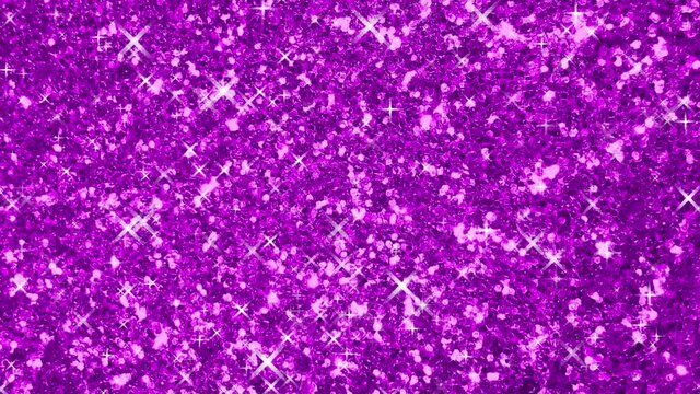 Purple glitter background spakles animation