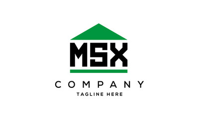 MSX creative three latter logo design