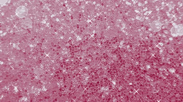 Pink glitter spakles shiny sequin background