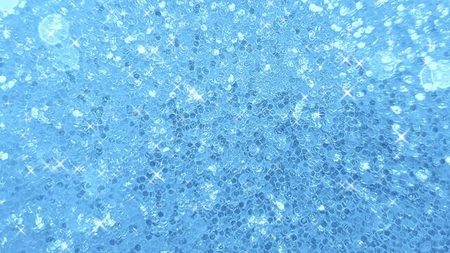 Blue glitter sequins gradient glittering background