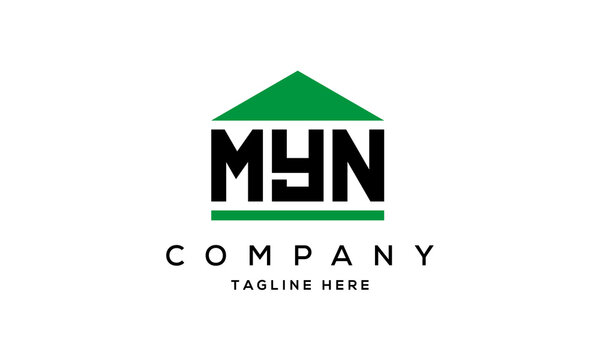 MYN creative three latter logo design
