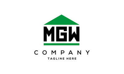 MGW creative three latter logo design