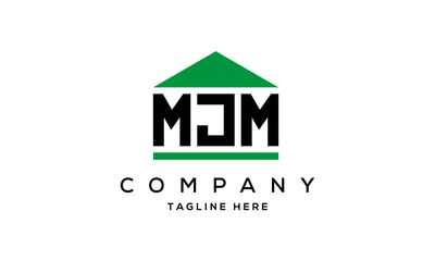 MJM creative three latter logo design