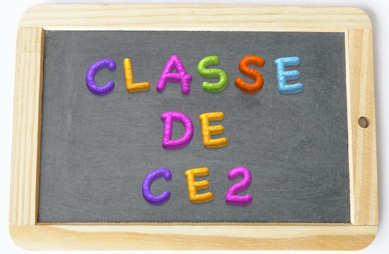 classe de ce2 ardoise