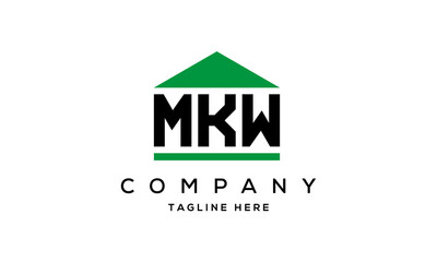 MKW creative three latter logo design
