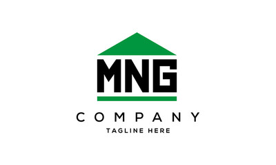 MNG creative three latter logo design
