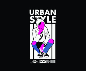 Aesthetic Graphic Design for T shirt, Street Wear, Urban Style