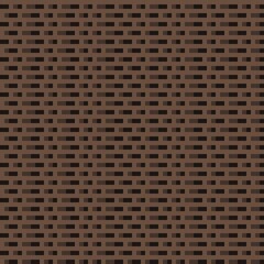 Brown brick pattern pixel art. Vector picture.