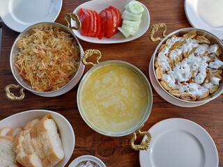Organic,fresh Traditional Turkish Village Breakfast.turkiye