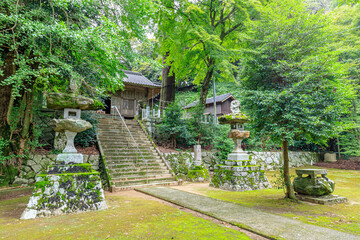 夏の雷神社　福岡県糸島市　Summer Ikazuchi shrine　Fukuoka-ken Itoshima city