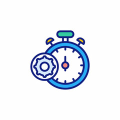 Fast Processing icon in vector. Logotype