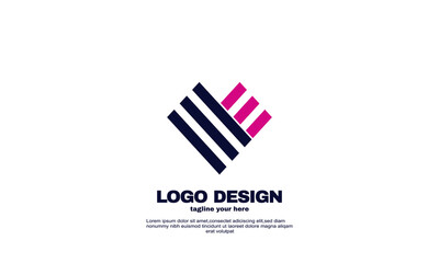 stock vector abstract creative rectangle vector design elements your brand identity company business logo design template