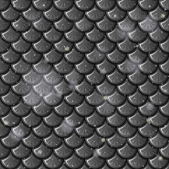 Fish scale seamless pattern background © GraphicsRF