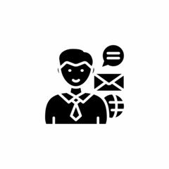 Consulting Manager icon in vector. Logotype