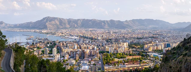 Foto auf Acrylglas Panoramablick auf Palermo, Sizilien © frank peters