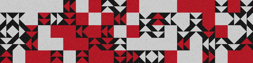 Abstract Geometric Pattern generative computational art illustration