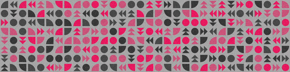 Abstract Geometric Pattern generative computational art illustration