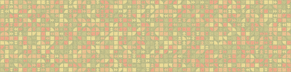 Obraz premium Abstract Geometric Pattern generative computational art illustration