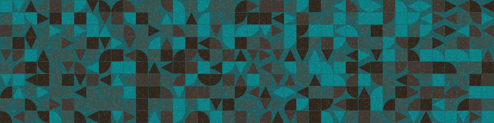 Abstract Geometric Pattern generative computational art illustration