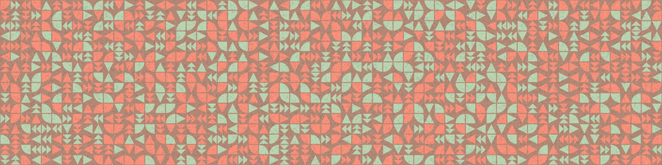 Abstract Geometric Pattern generative computational art illustration