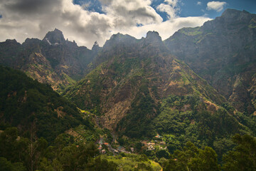 landscape in the mountains