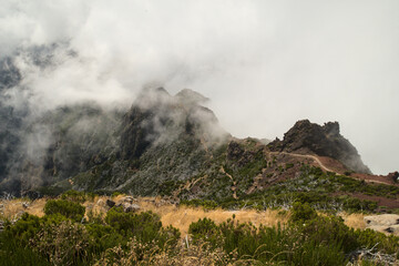 landscape with clouds