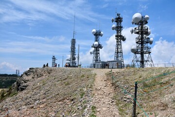 美ヶ原の電波塔