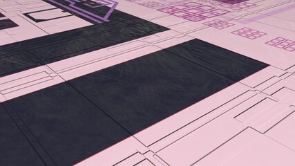 Abstract background made in 3d