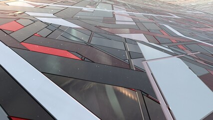 Abstract background made in 3d