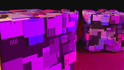 Abstract background made in 3d