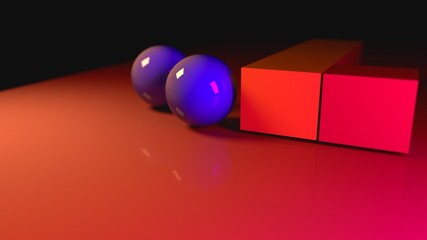 Abstract background made in 3d