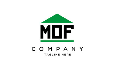 MOF creative three latter logo design