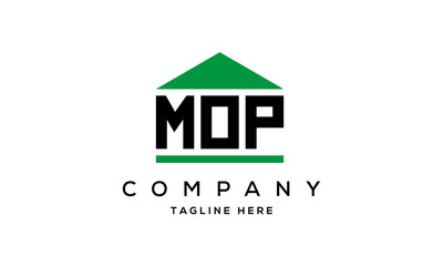 MOP creative three latter logo design