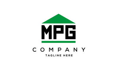 MPG creative three latter logo design