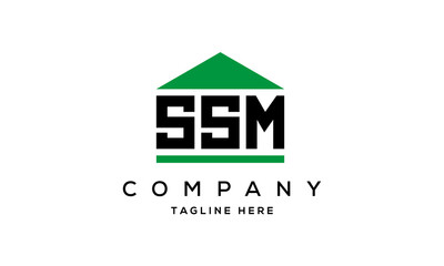 SSM creative three latter logo design