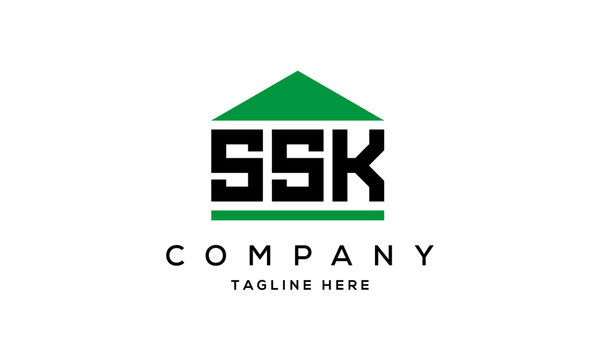 SSK creative three latter logo design