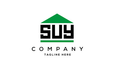 SUY creative three latter logo design