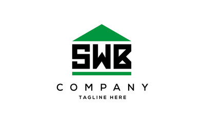 SWB creative three latter logo design