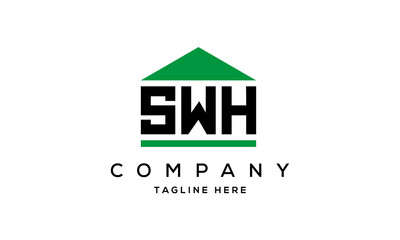 SWH creative three latter logo design