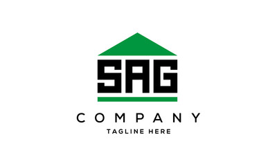 SAG creative three latter logo design
