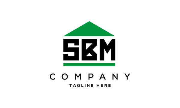 SBM creative three latter logo design