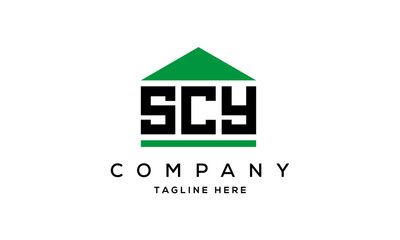 SCY creative three latter logo design