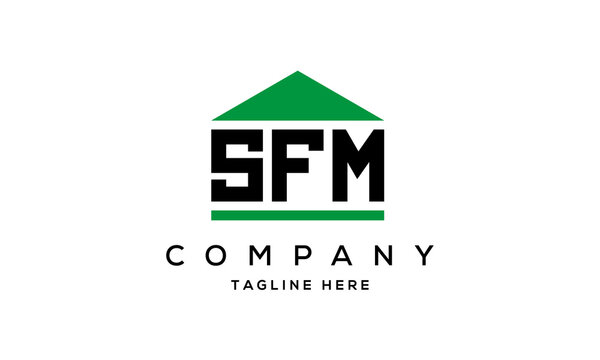 SFM creative three latter logo design