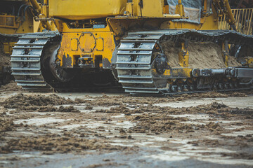 Tractor heavy industry steel wheel