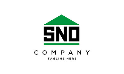 SNO creative three latter logo design