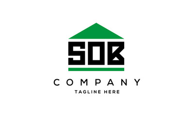 SOB creative three latter logo design