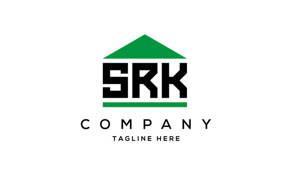 SRK creative three latter logo design