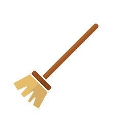 Broom flat icon