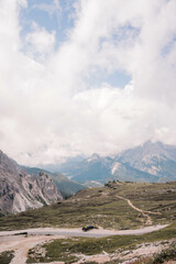 landscape with clouds